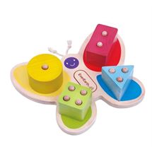 EverEarth Sommerfugl stabellegetøj i træ